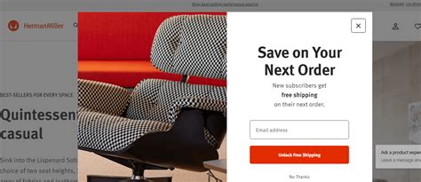herman miller newsletter discount